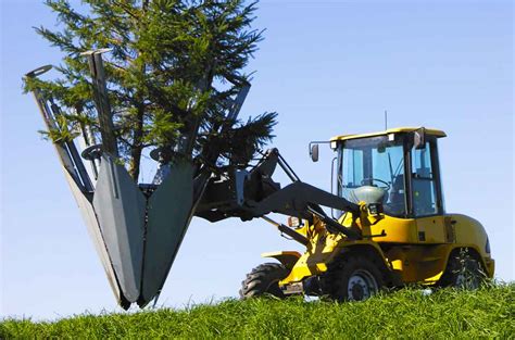 skid steer mounted tree spade